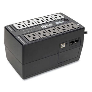 ECO Series Energy-Saving Standby UPS, 10 Outlets, 550 VA, 316 J-(TRPECO550UPS)